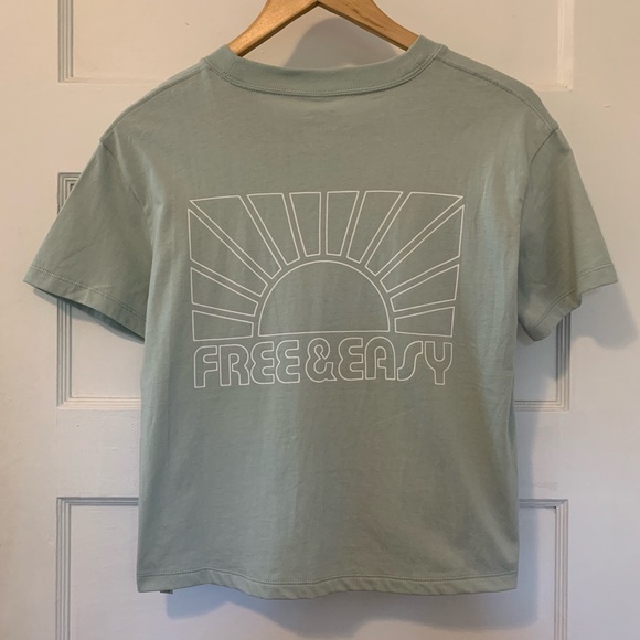 Madewell x Free & Easy Sunset Graphic Easy Crop Tee - Picture 6 of 16
